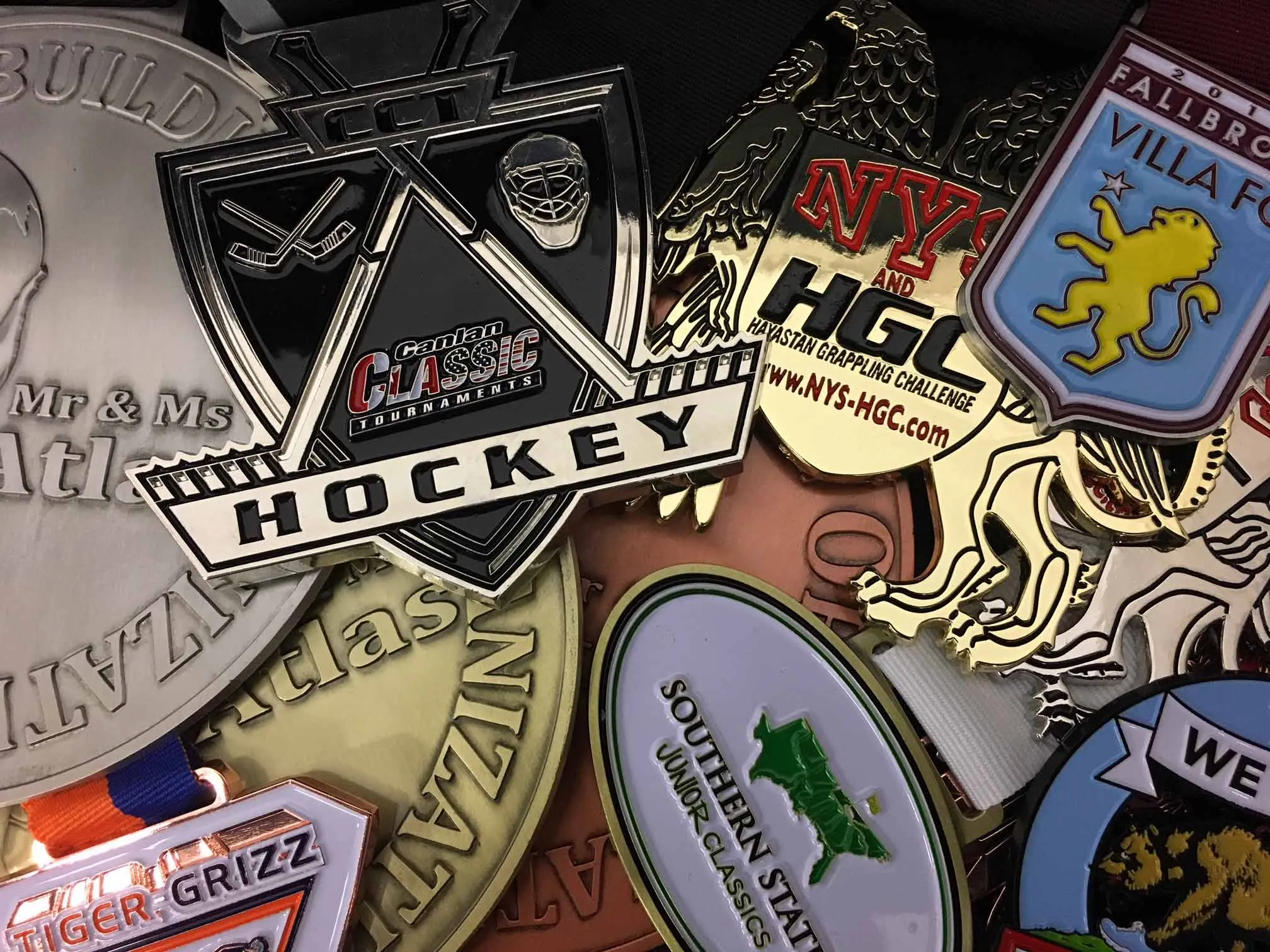 49757 diecast medal production