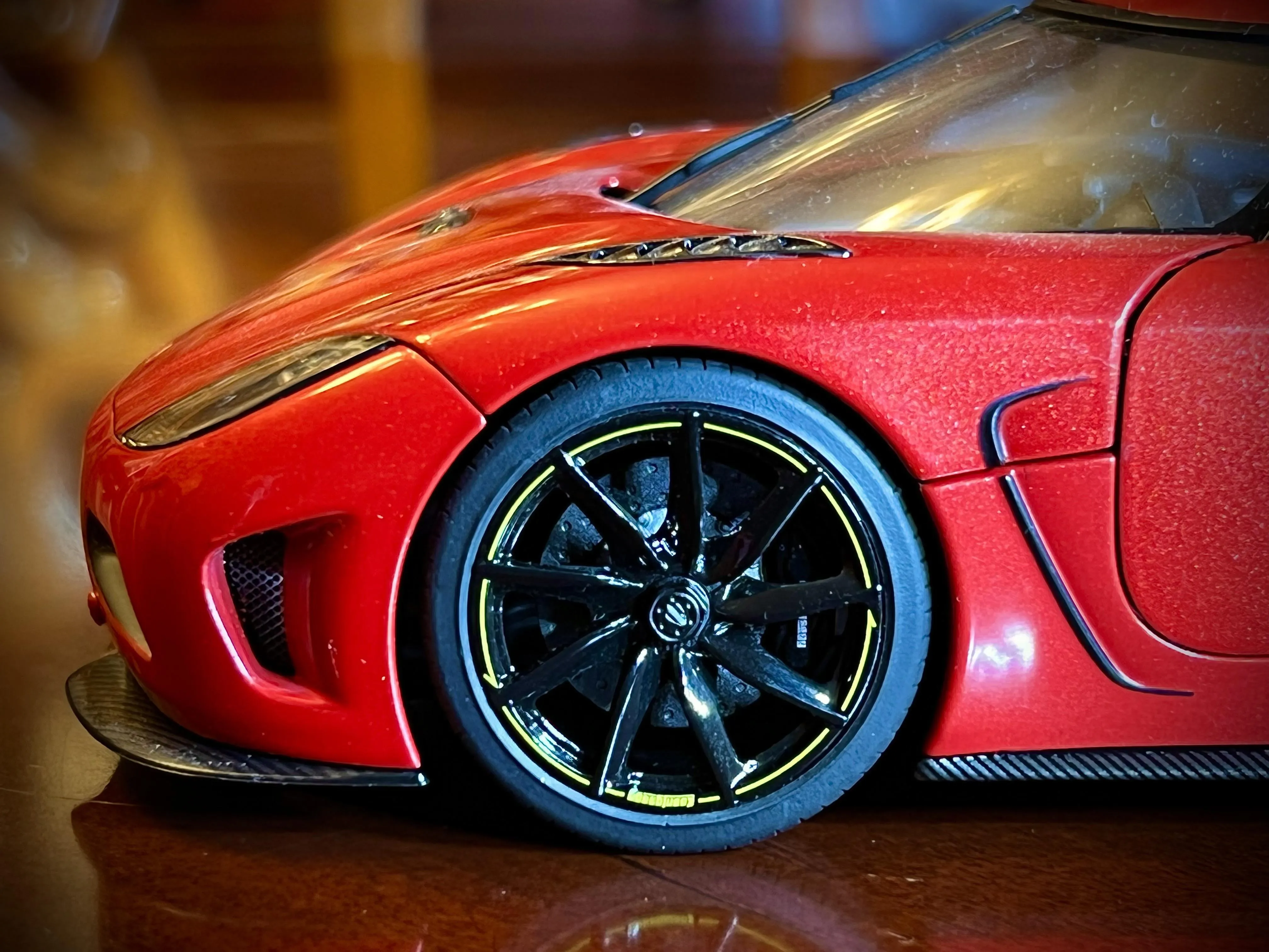 49789 agera r diecast scale comparison
