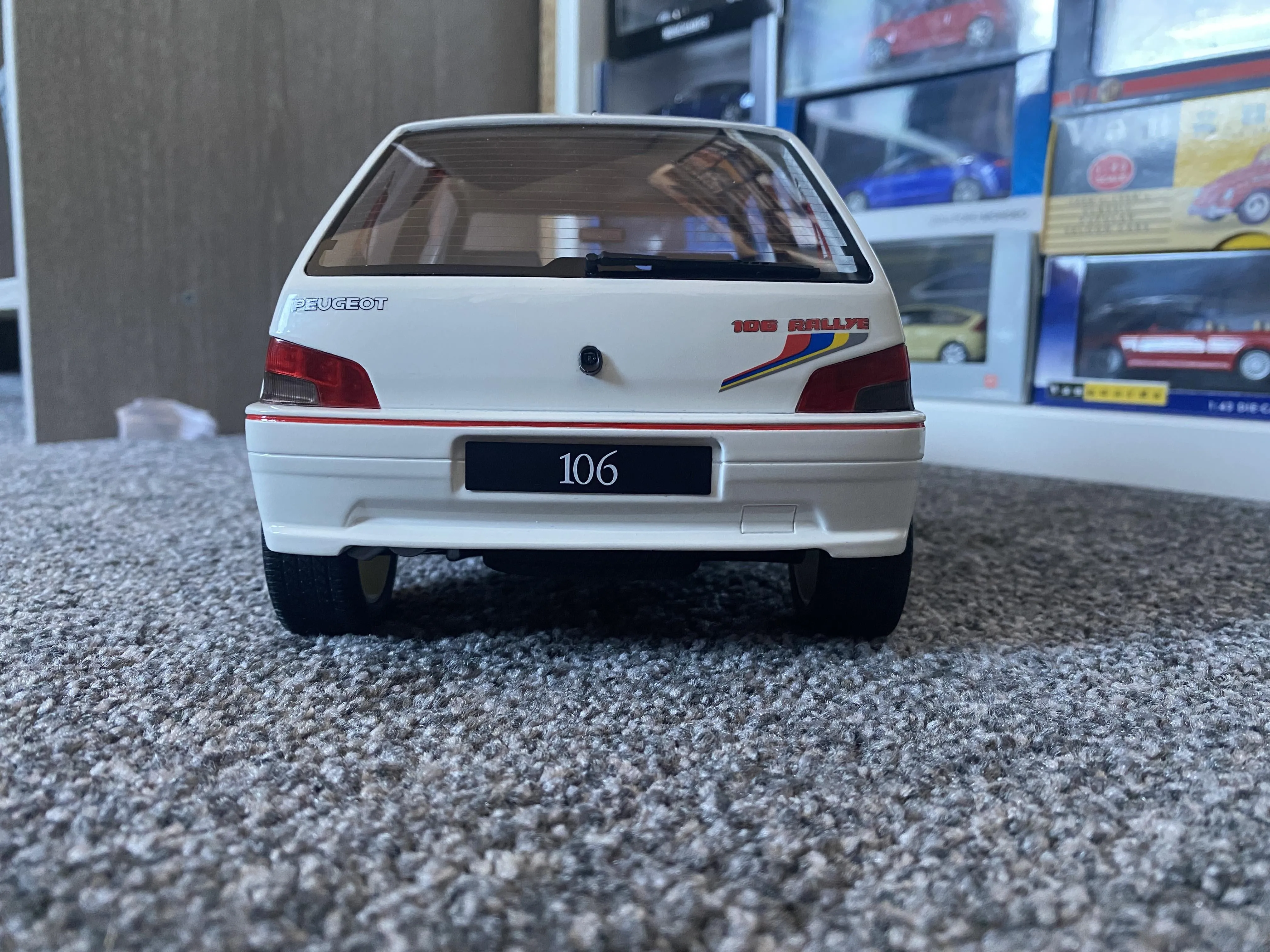 49800 peugeot 106 rallye diecast history