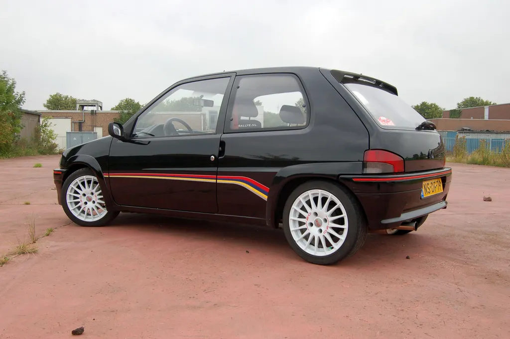 49800 peugeot 106 rallye diecast model 2