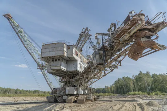 49803 diecast mining excavator model1