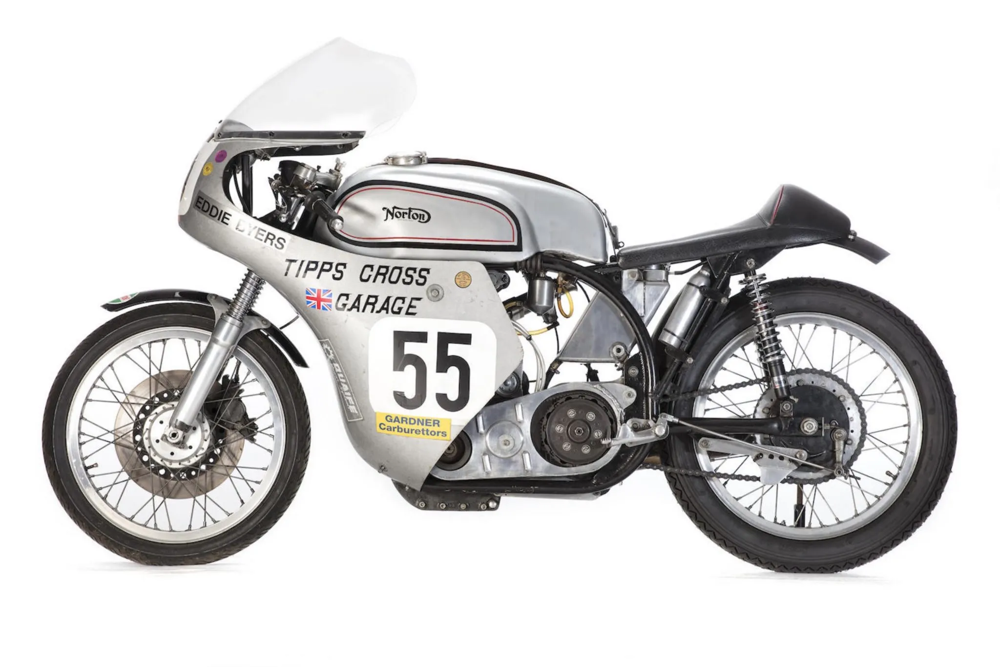 49823 norton manx diecast detailing