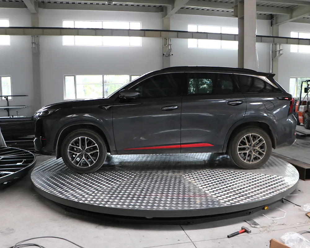 49827 diecast car turntable luxury