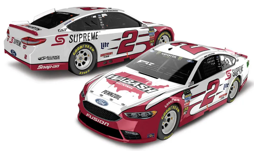 49843 nascar diecast wave6 display