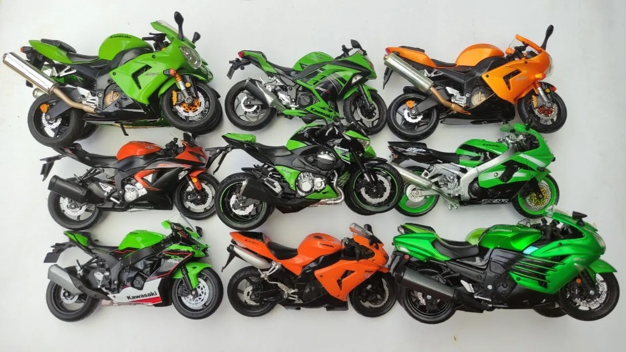 49846 zx6r diecast model tamiya