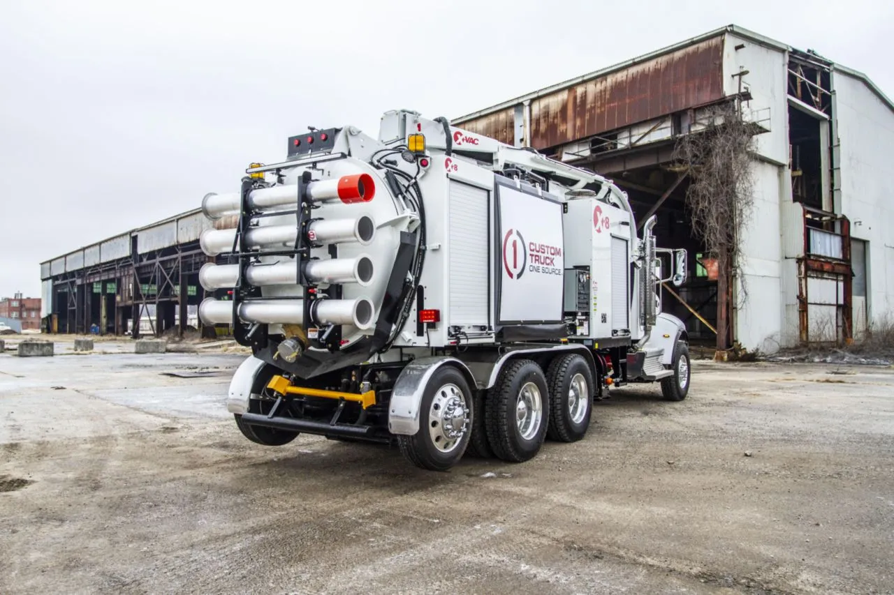 49848 diecast hydrovac truck components