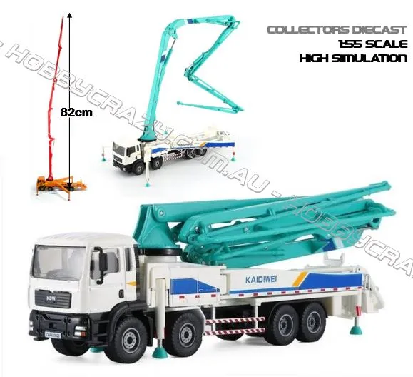49898 diecast concrete pump truck benefits