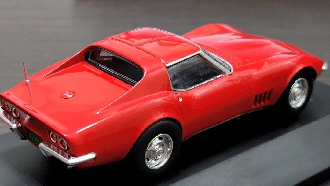 49919 muscle car diecast packaging