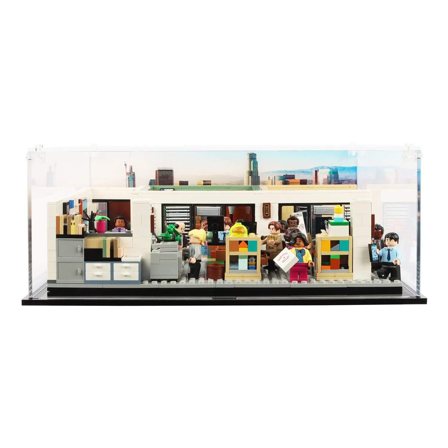 49955 wall mounted display case