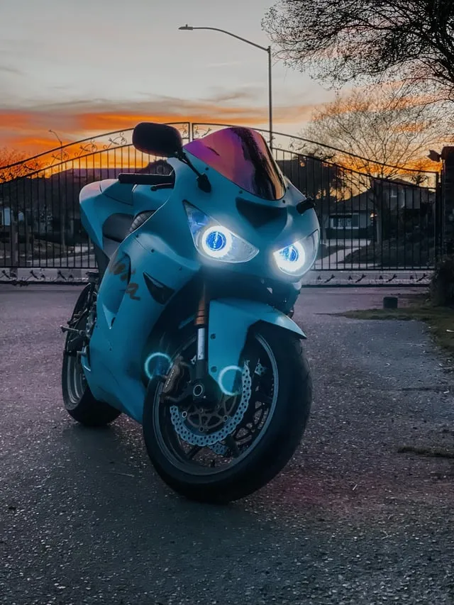 49961 zx6r diecast model 4