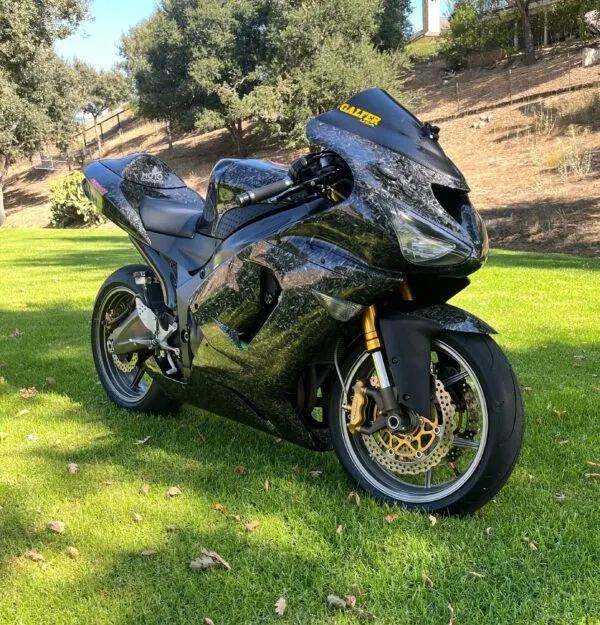 49961 zx6r diecast model 5