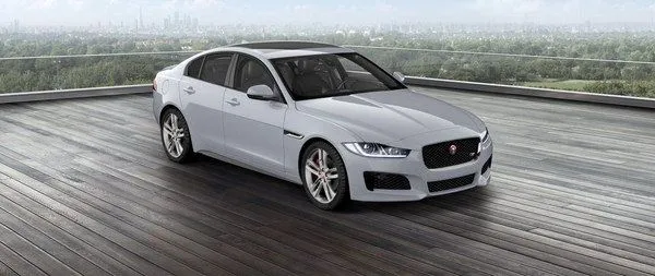 49982 jaguar xe diecast model white 2