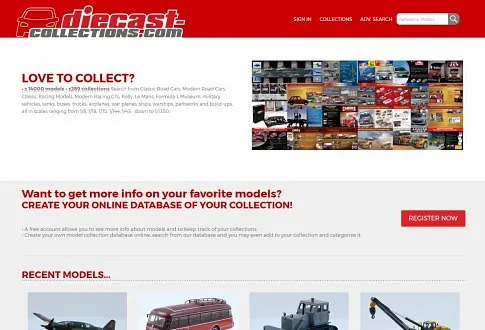 49995 diecast models database
