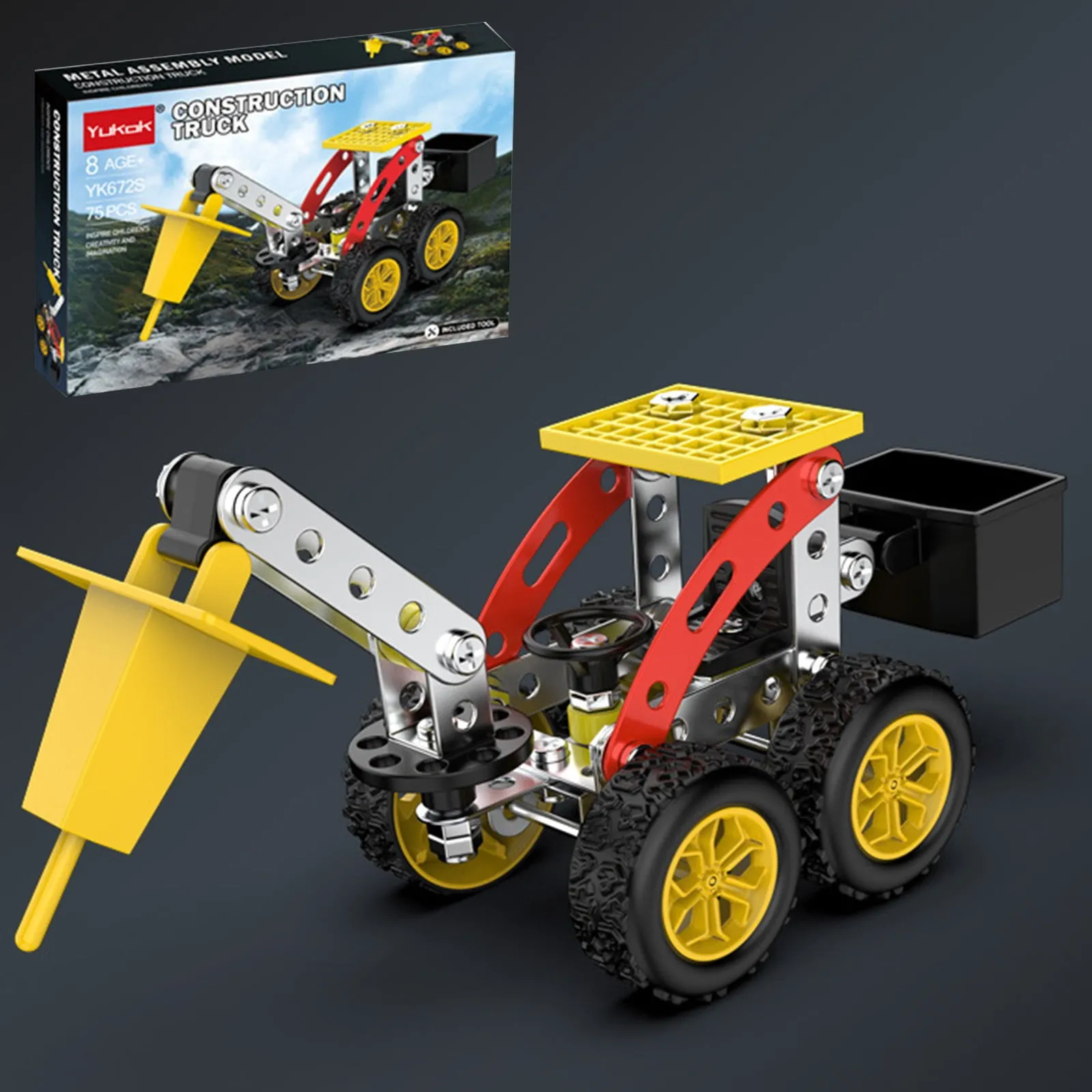 50008 diecast model kit care