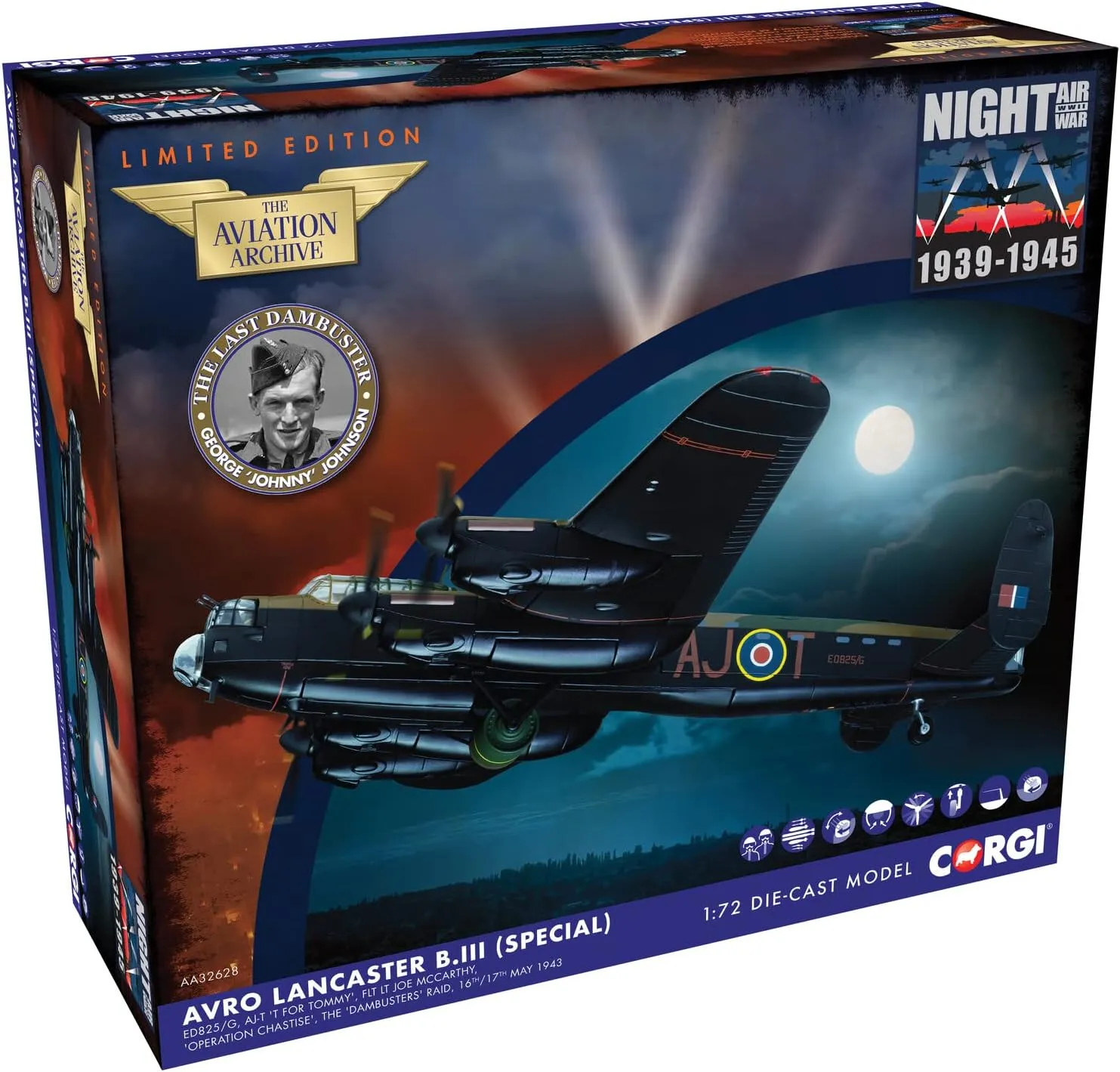 50014 corgi lancaster packaging