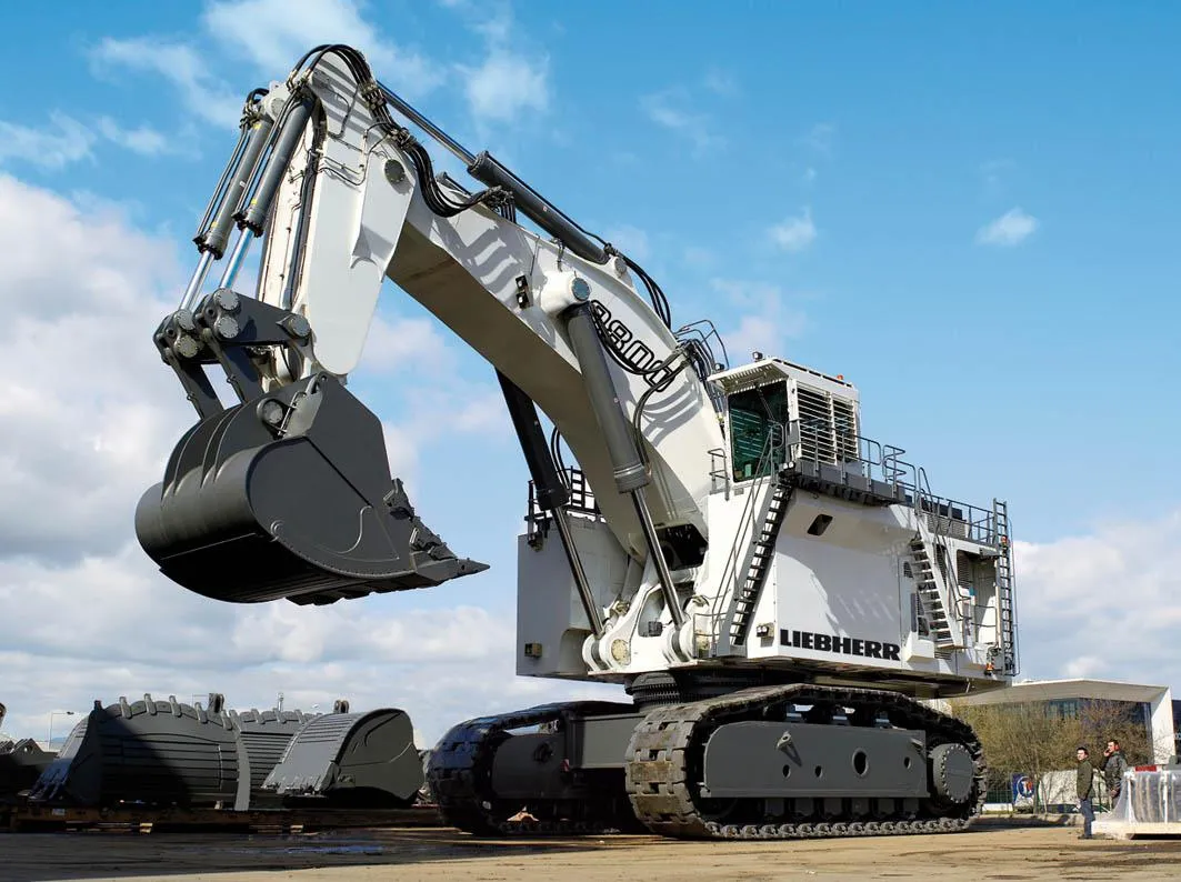 50018 liebherr r9800 diecast model overview